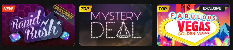 VIP programma GOLDEN VEGAS CASINO
