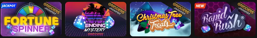 Spellen in het GOLDEN VEGAS CASINO
