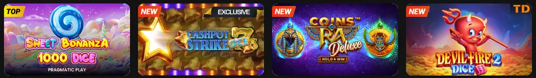 Exclusieve spellen GOLDEN VEGAS CASINO