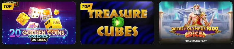 Studio’s en providers GOLDEN VEGAS CASINO